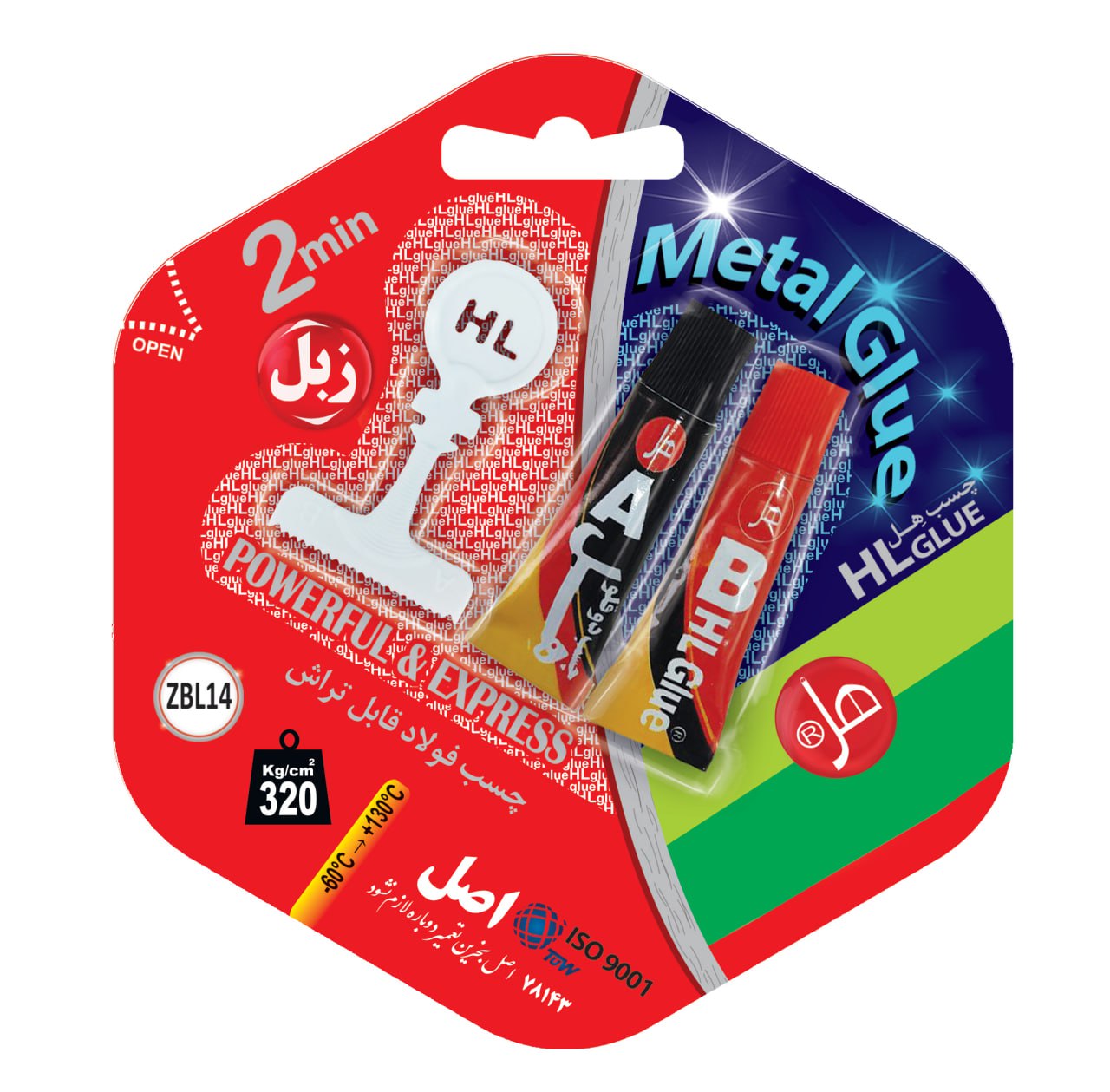 چسب دوقلو زبل 14 گرمی 